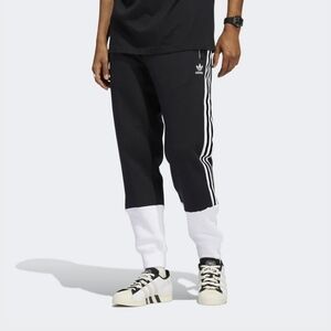 Adidas Originals Superstar Fleece Track Pants White Black Men's Size S HC2082